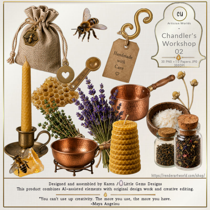 (image for) Artisan Worlds | CU | Theme Kit | Chandler's Workshop 02